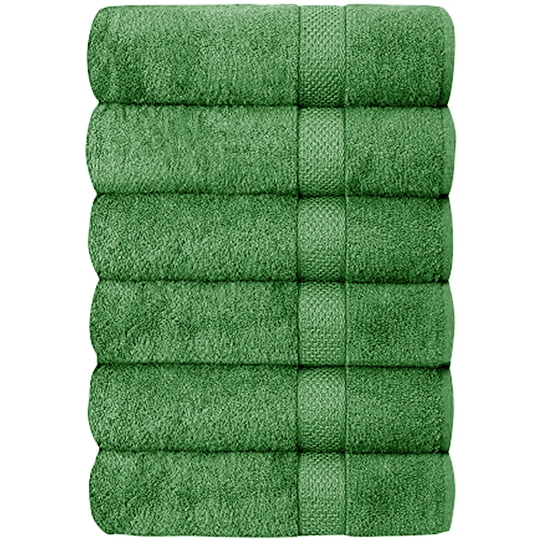 Hotel & Spa 100% Cotton Bath Towels (Set of 6)