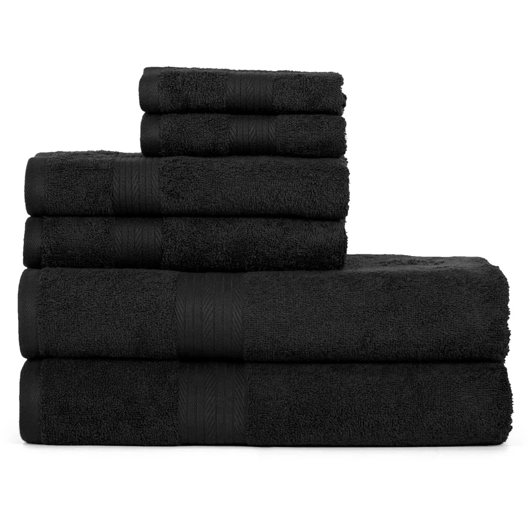Como Smooth Soft and Thick 100% Cotton Towel Set