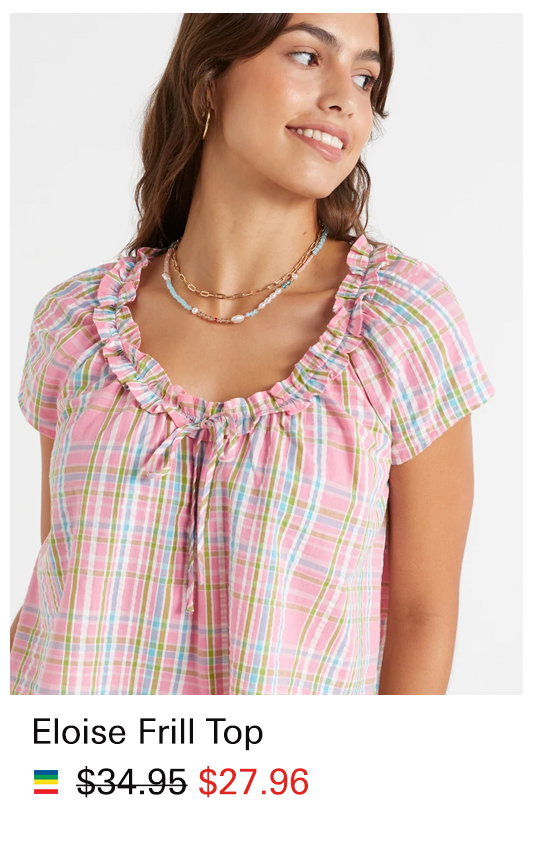 ELOISE FRILL TOP