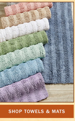 Shop Towels & Mats. Tufted Stripe Reversible Cotton Bath Rug, In 3 Sizes