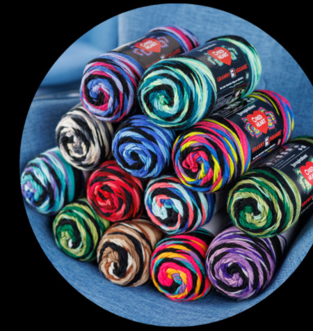 Shop Red Heart All In One Granny Square Yarn - Now 35% Off