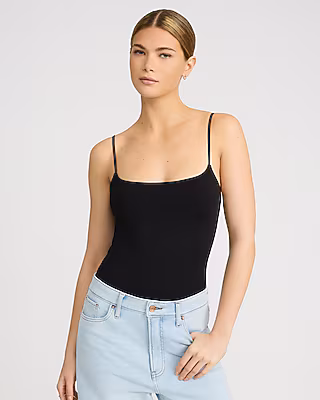 Body Contour High Compression Scoop Neck Cami Bodysuit