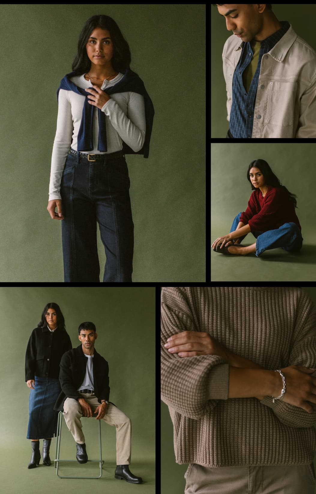 FW26 explores new silhouettes, richer textures and easy layers, all grounded in the timeless staples that define DUER.
