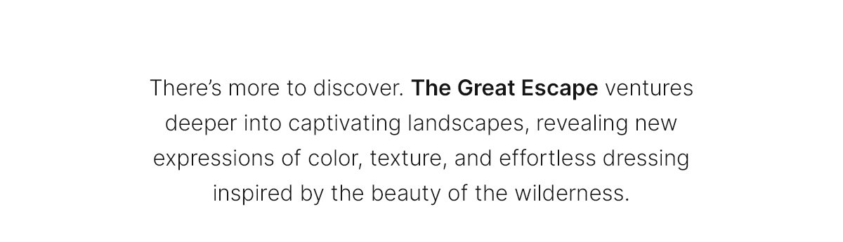 The Great Escape