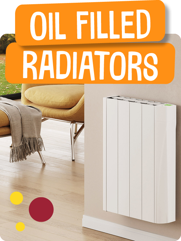 Oil filled radiators 