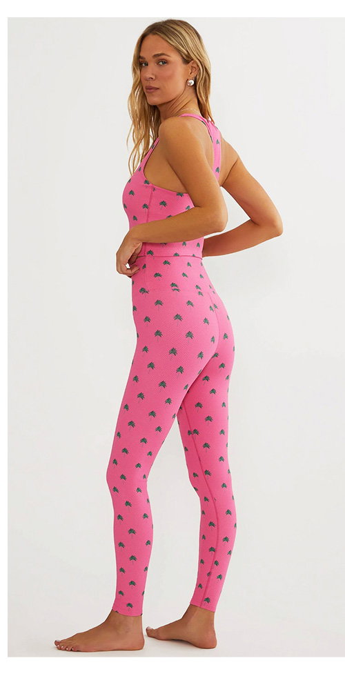 Pink activewear