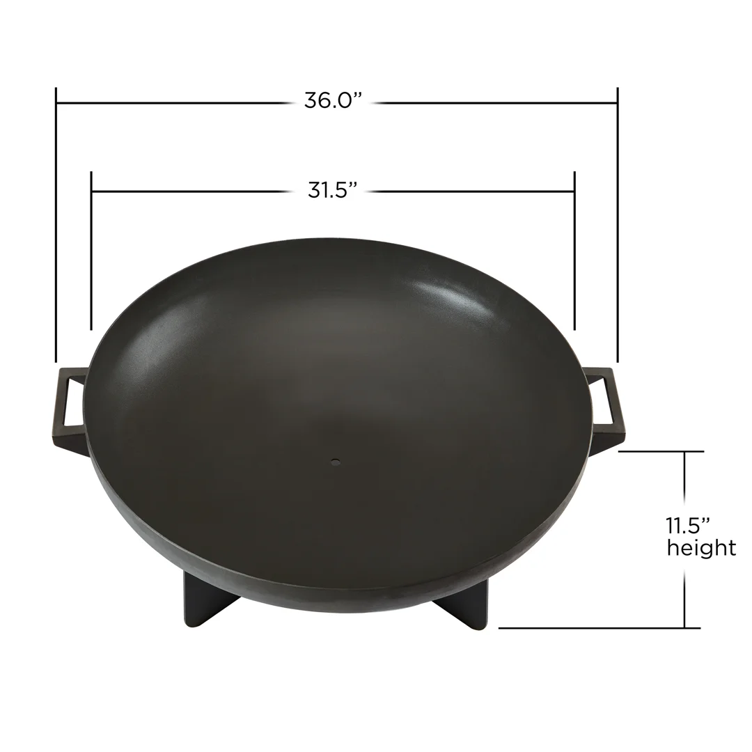 Anson Wood Burning Fire Pit by Real Flame