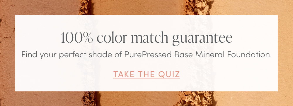 100% color match guarantee- take the quiz 