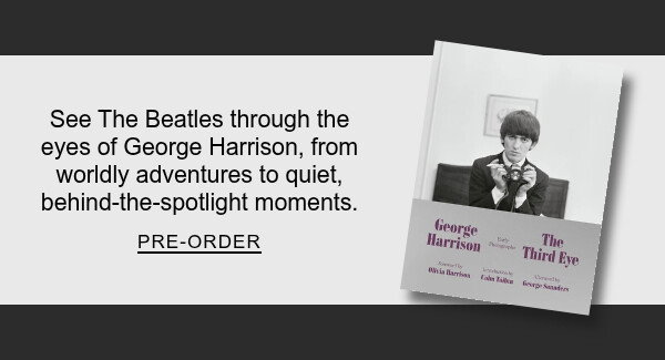 See The Beatles through the eyes of George Harrison, from worldly adventures to quiet, behind-the-spotlight moments. | PRE-ORDER