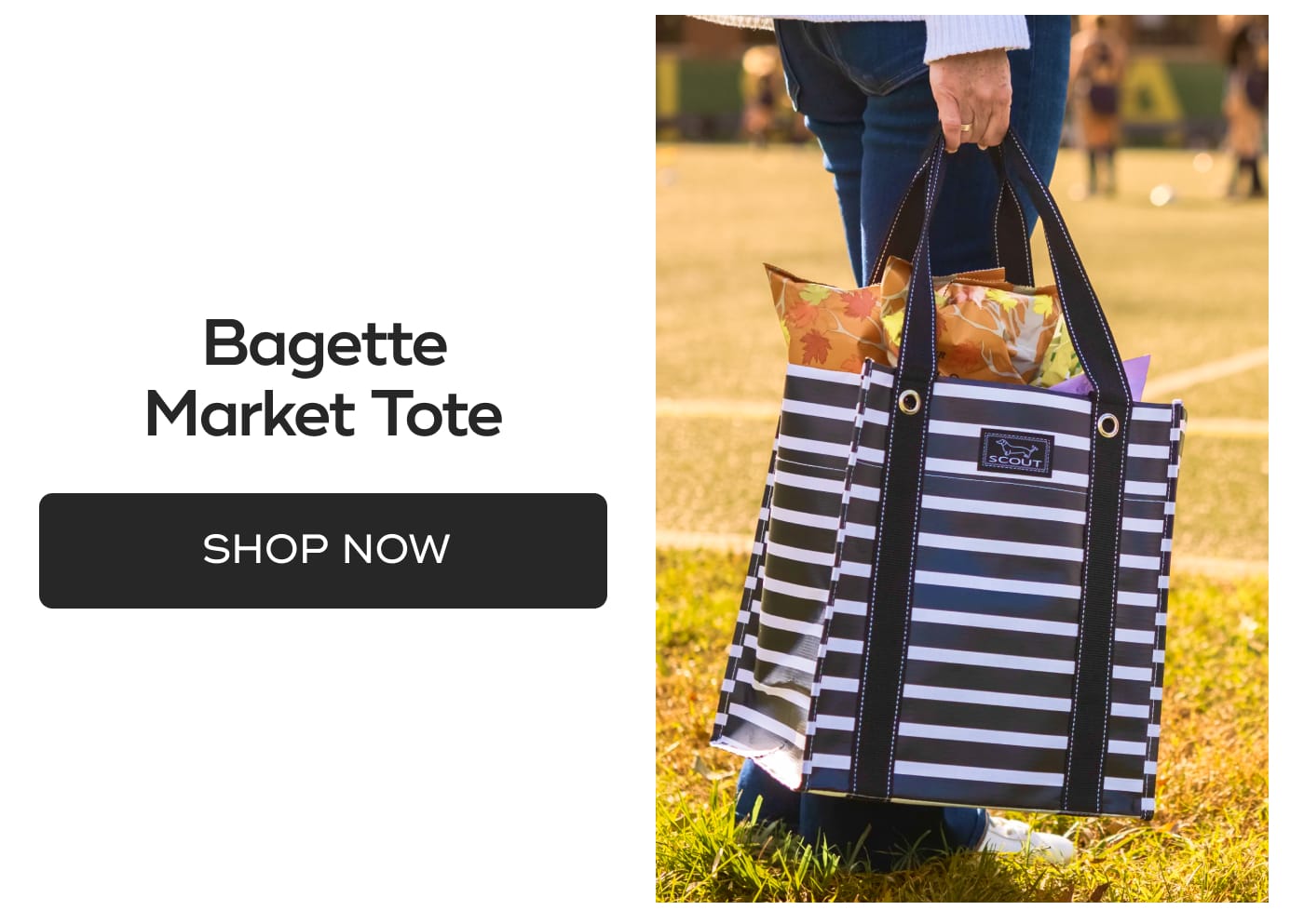 Bagette Market Tote. SHOP NOW