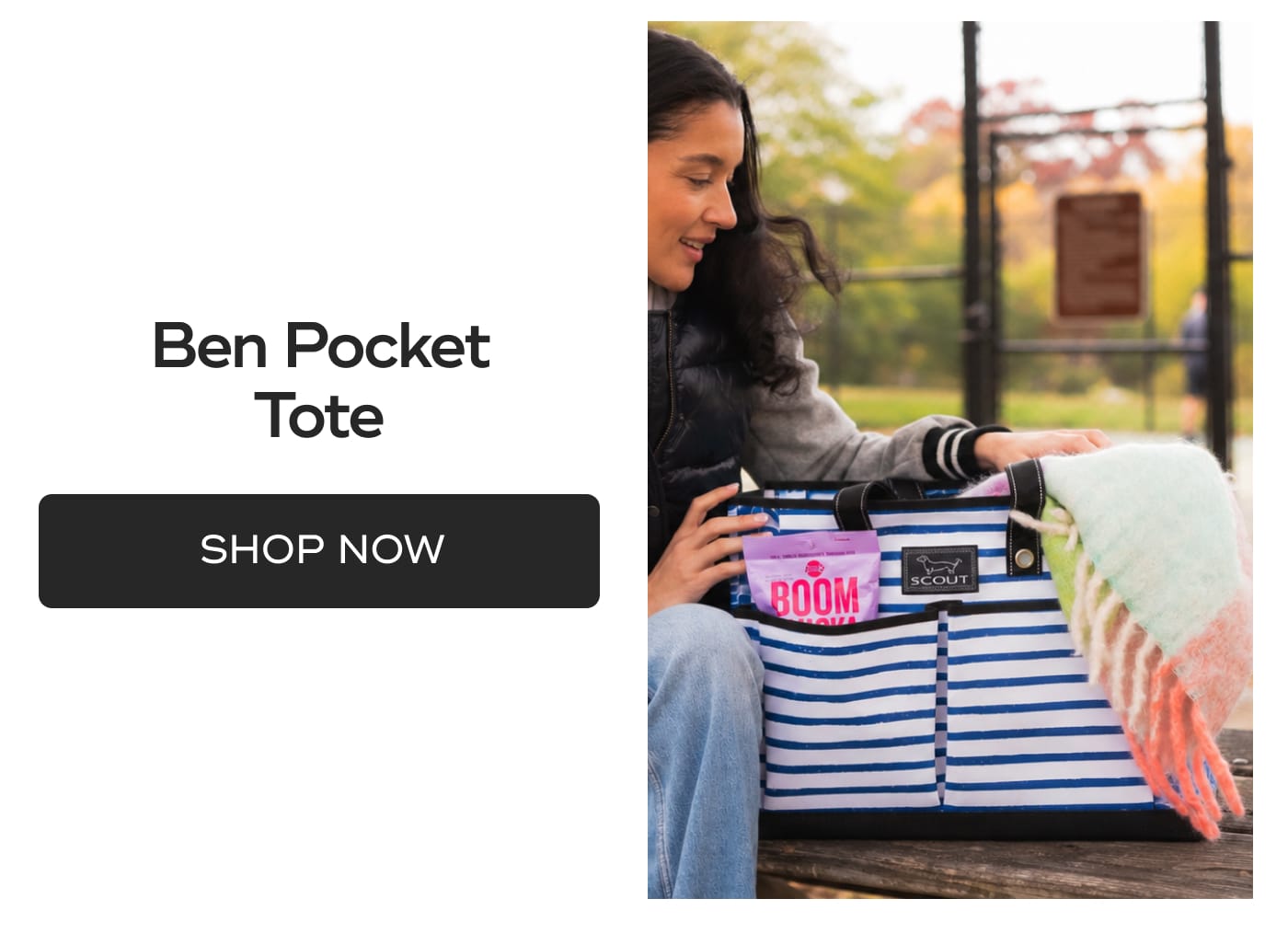Ben Pocket Tote. SHOP NOW
