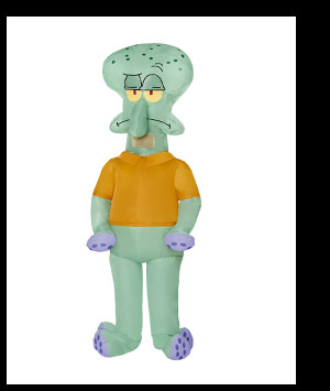 Adult Squidward Inflatable Costume