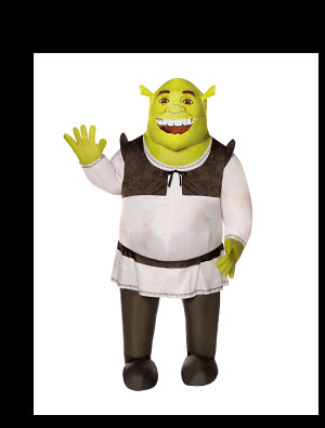 Adult Inflatable Shrek Costume