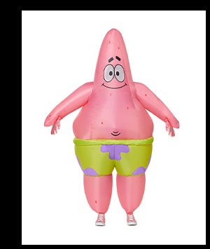 Adult Patrick Star Inflatable Costume - SpongeBob