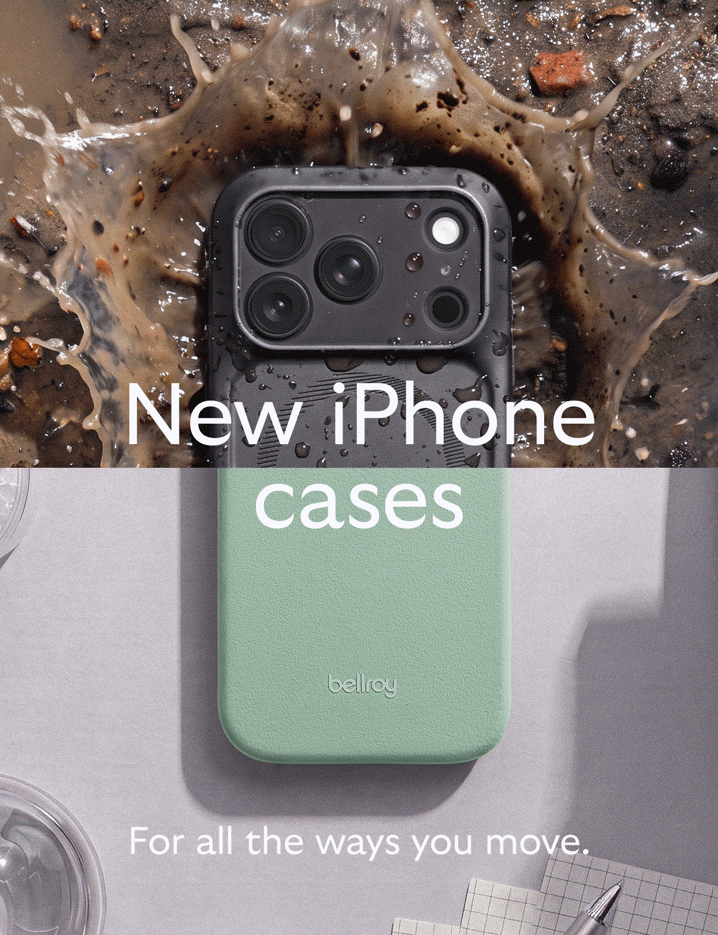 [Header] Upgrade your carrier [Subheader] iPhone 18 cases to carry your way