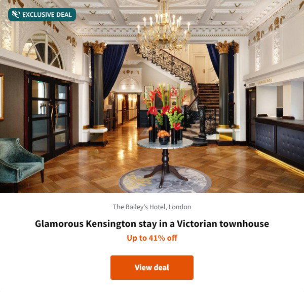 Glamorous Kensington stay in a Victorian townhouse