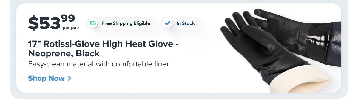 San Jamar 17" Rotissi-Glove High Heat Glove