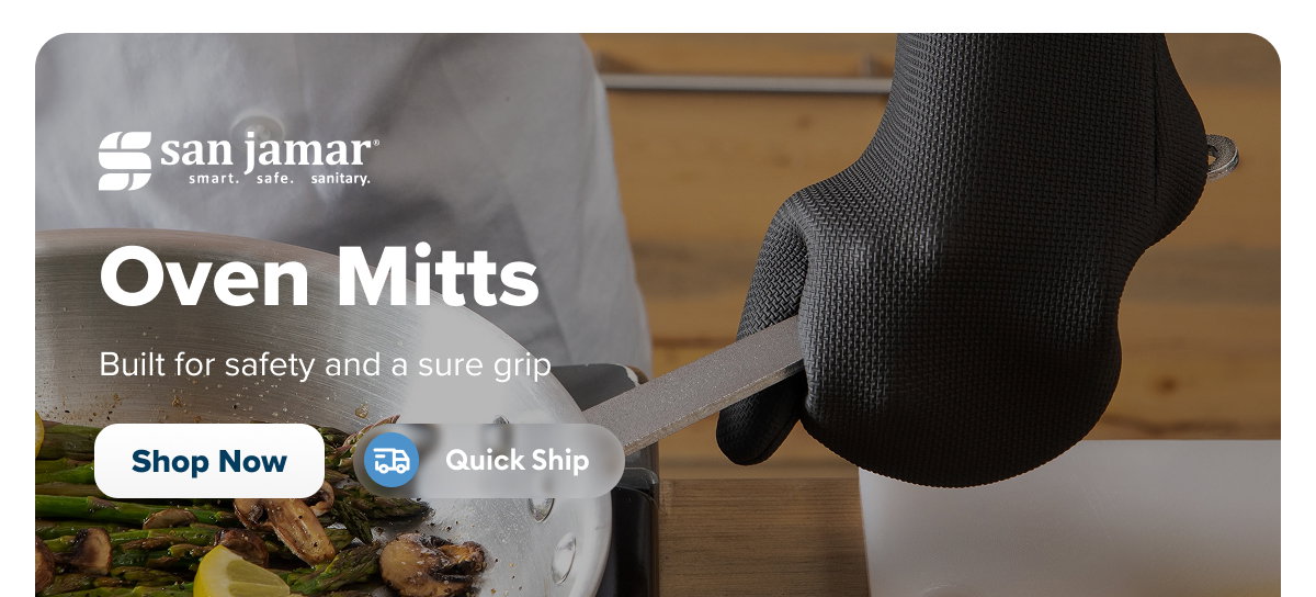San Jamar Oven Mitts