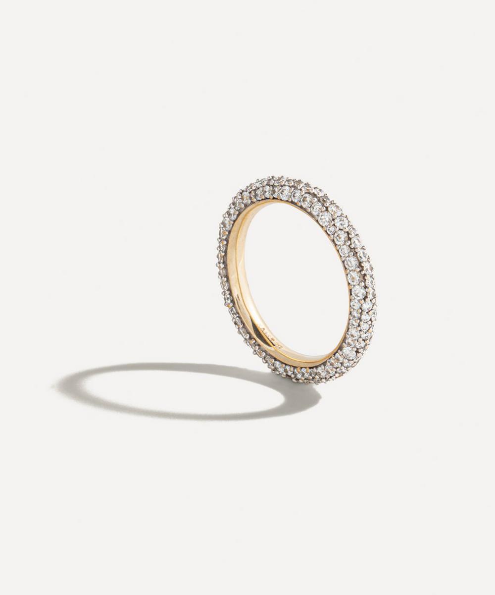 Lucy Delius Jewellery 14ct Gold Signature Eternity Ring