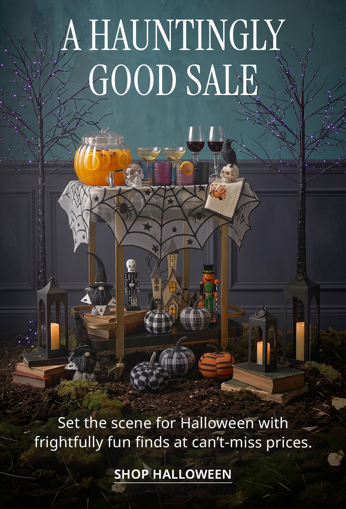 Fall Halloween decor 25% off