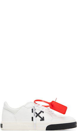 White Vulcanized Low Sneakers - Off-White