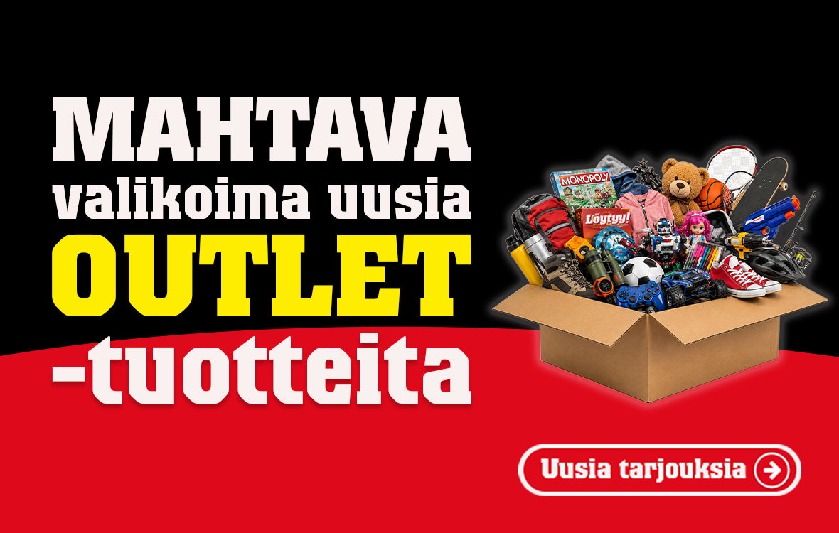 Lisäsimme OUTLET-tuotteita