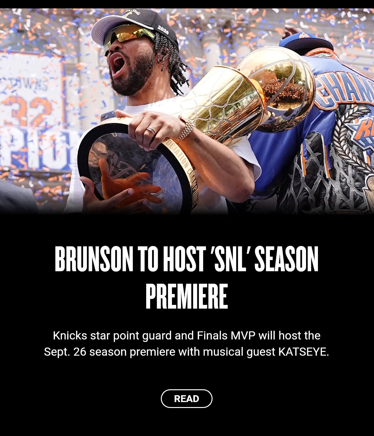 Brunson to host 'SNL' season premiere