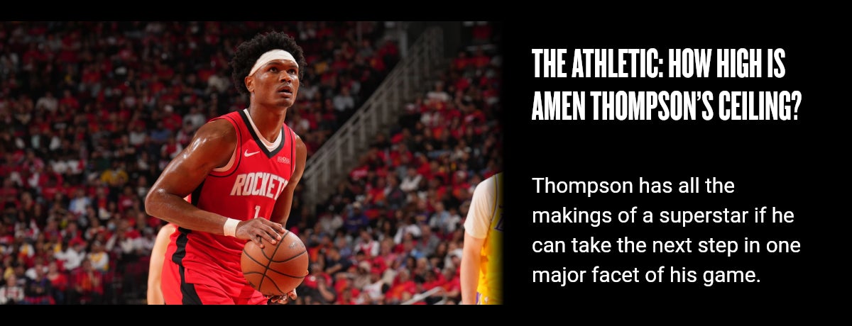 The Athletic: How high is Amen Thompson’s ceiling?
