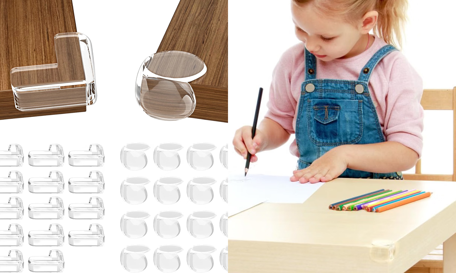 Clear Baby Corner Protectors