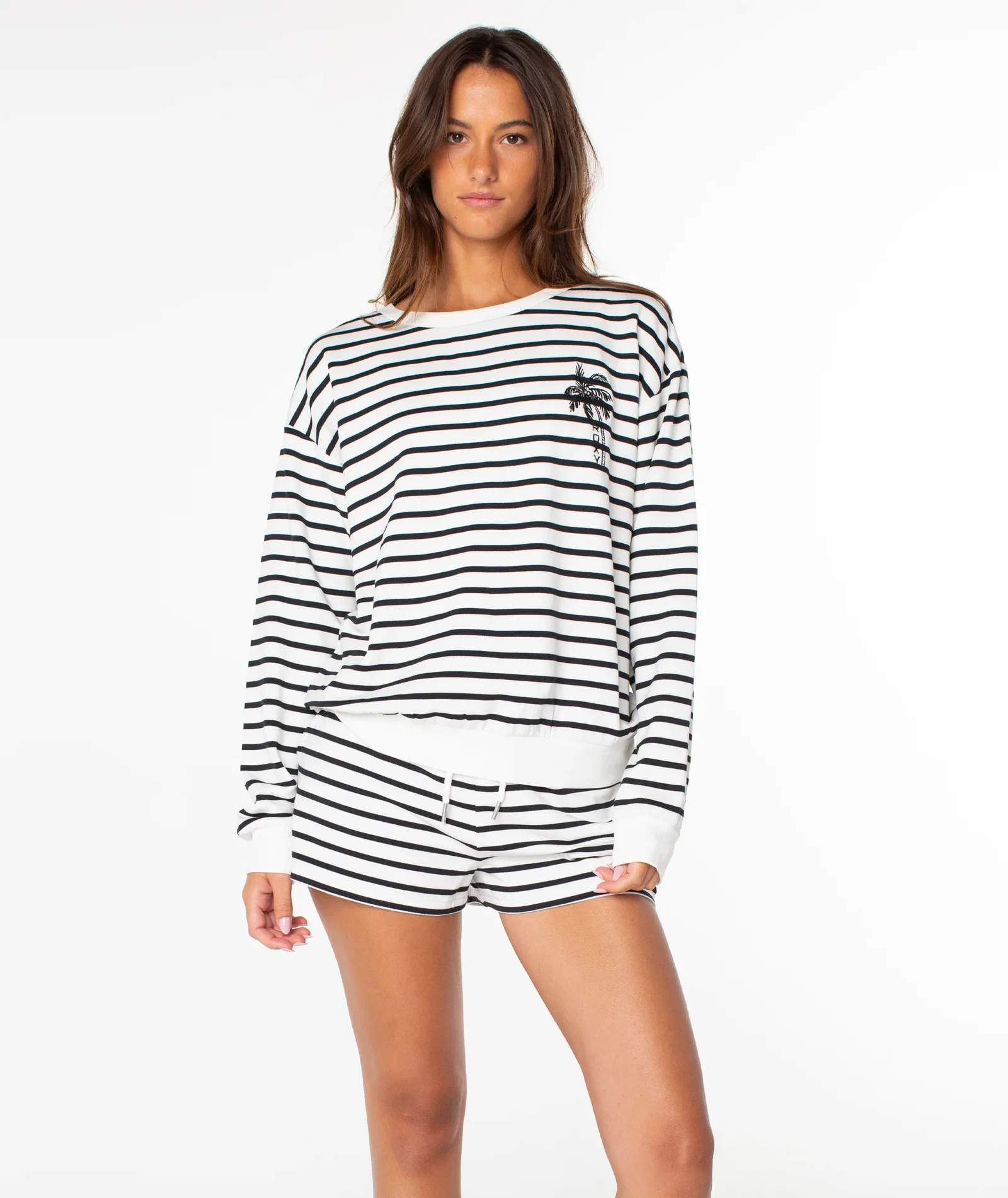 Image of Surfing By Moonlight Stripe Top