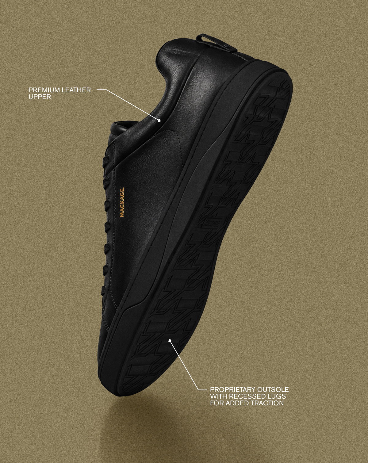 LUKA-01 Leather Sneakers