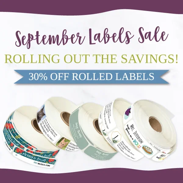 Save 30% On All Rolled Labels