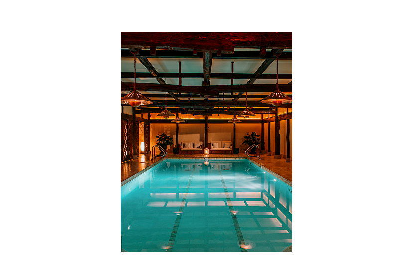 A five-star hotel on a cobblestoned corner of Tribeca with an onsen-modeled spa oasis.