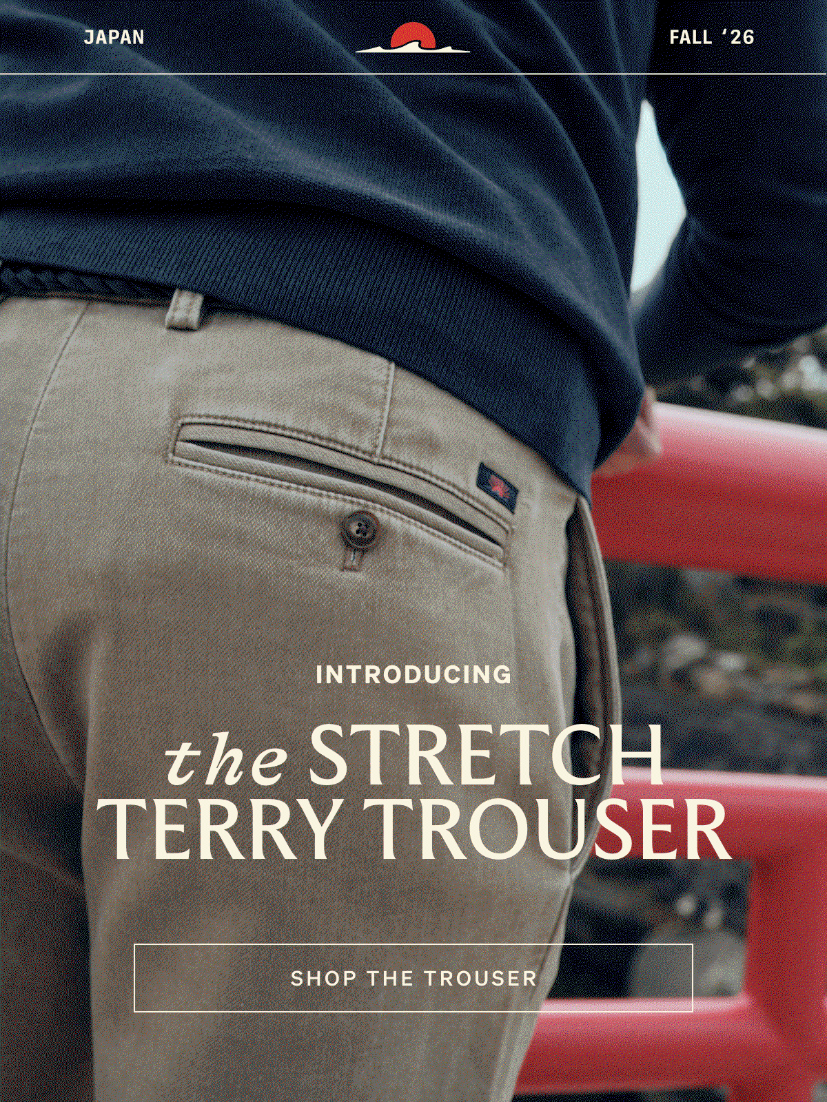 Introducing The Stretch Terry Trouser | Shop The Trouser