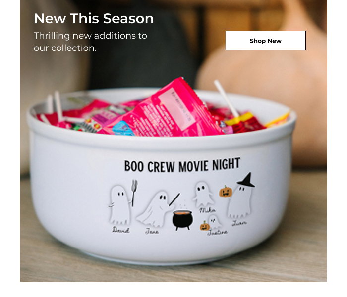 New This Season - Thrilling new additions to our collection.