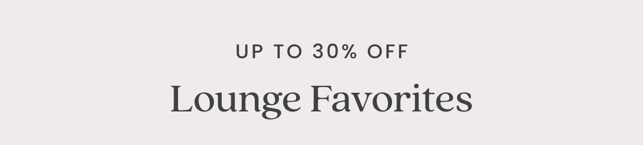 SAVE ON SOLID LOUNGEWEAR