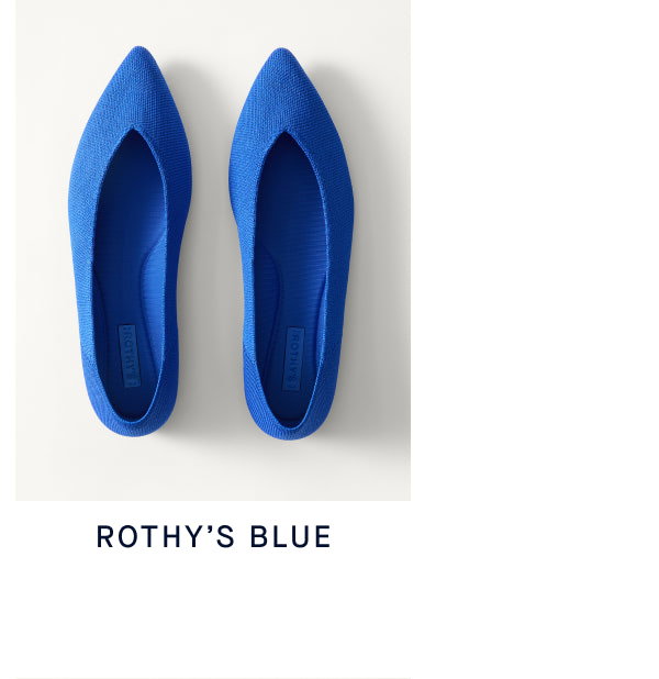 Point III Rothy's Blue