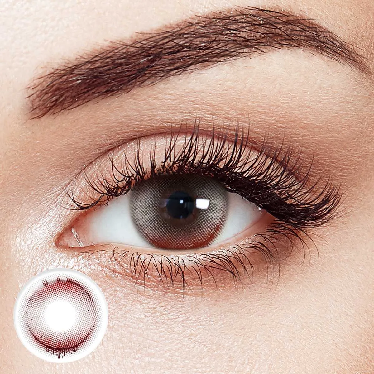 Witch's Tears Red Costume Yearly Contact Lenses | 2 Pcs