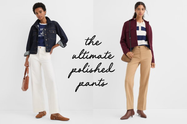 polished pants