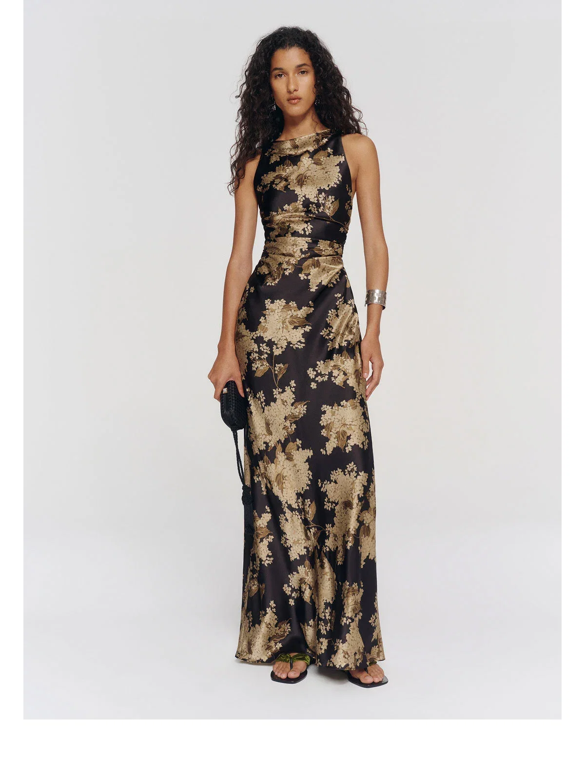 Anaiis Silk Dress