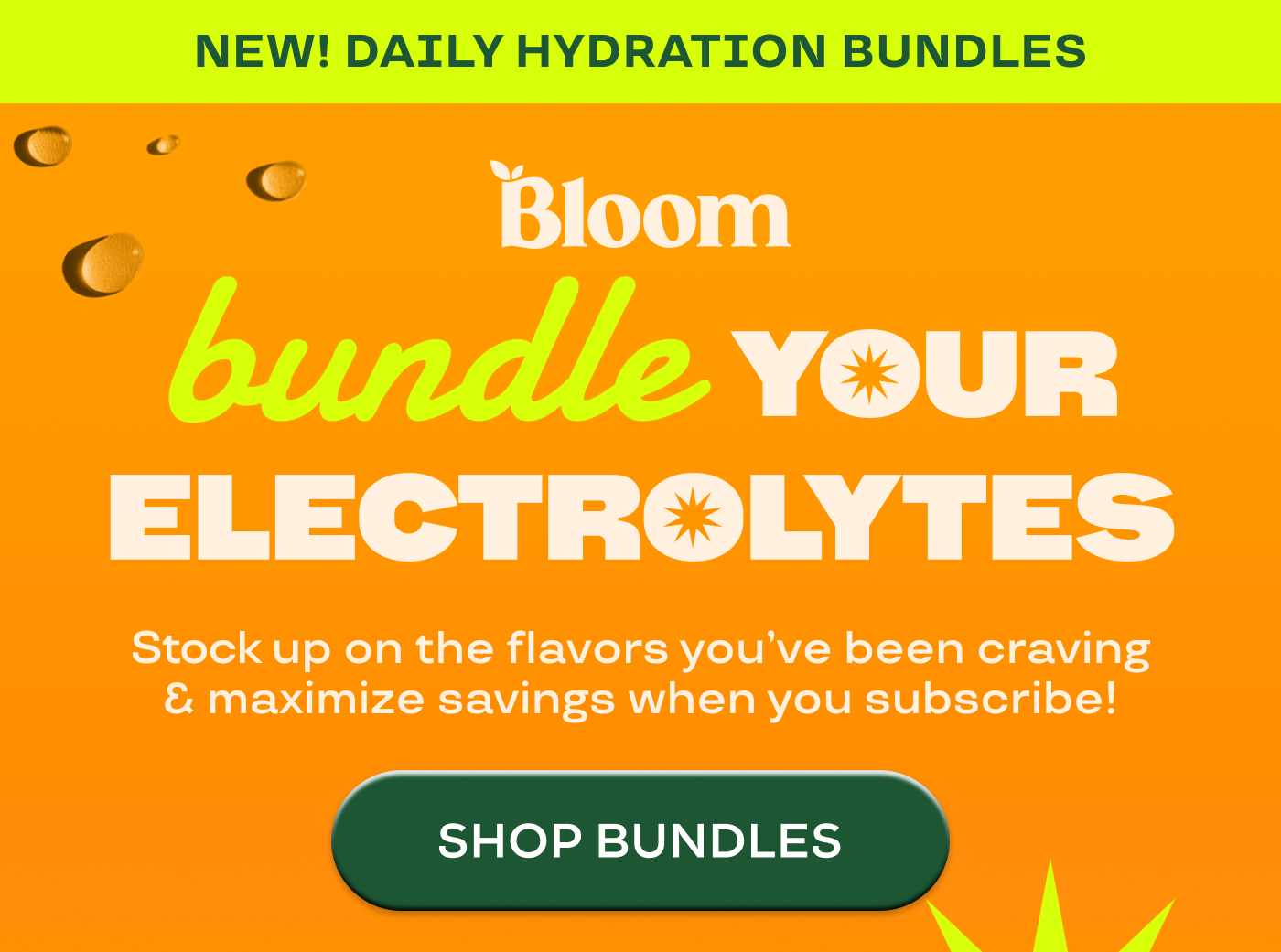 New Daily Hydration Bundles!