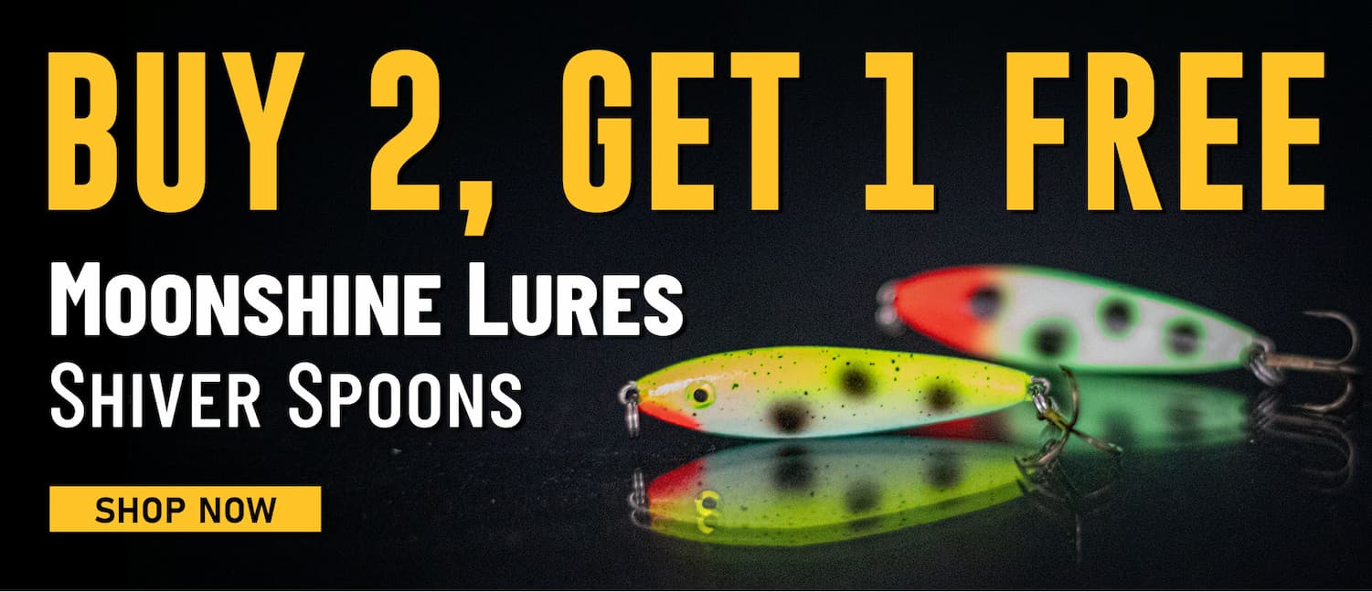Buy 2, Get 1 Free Moonshine Lures Shiver Spoons Shop Now