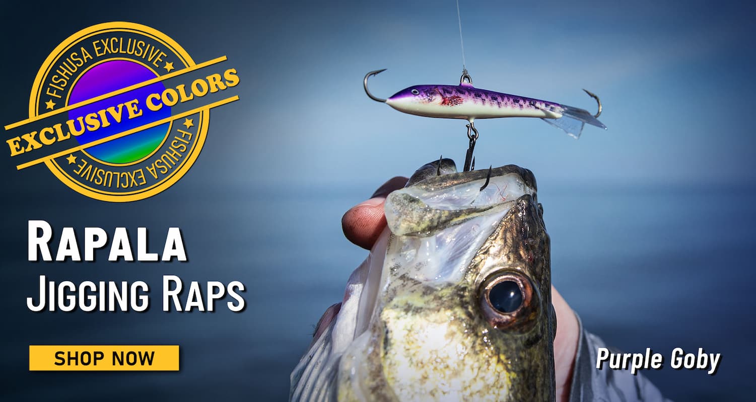 FishUSA Exclusive Colors Rapala Jigging Raps Purple Goby Shop Now