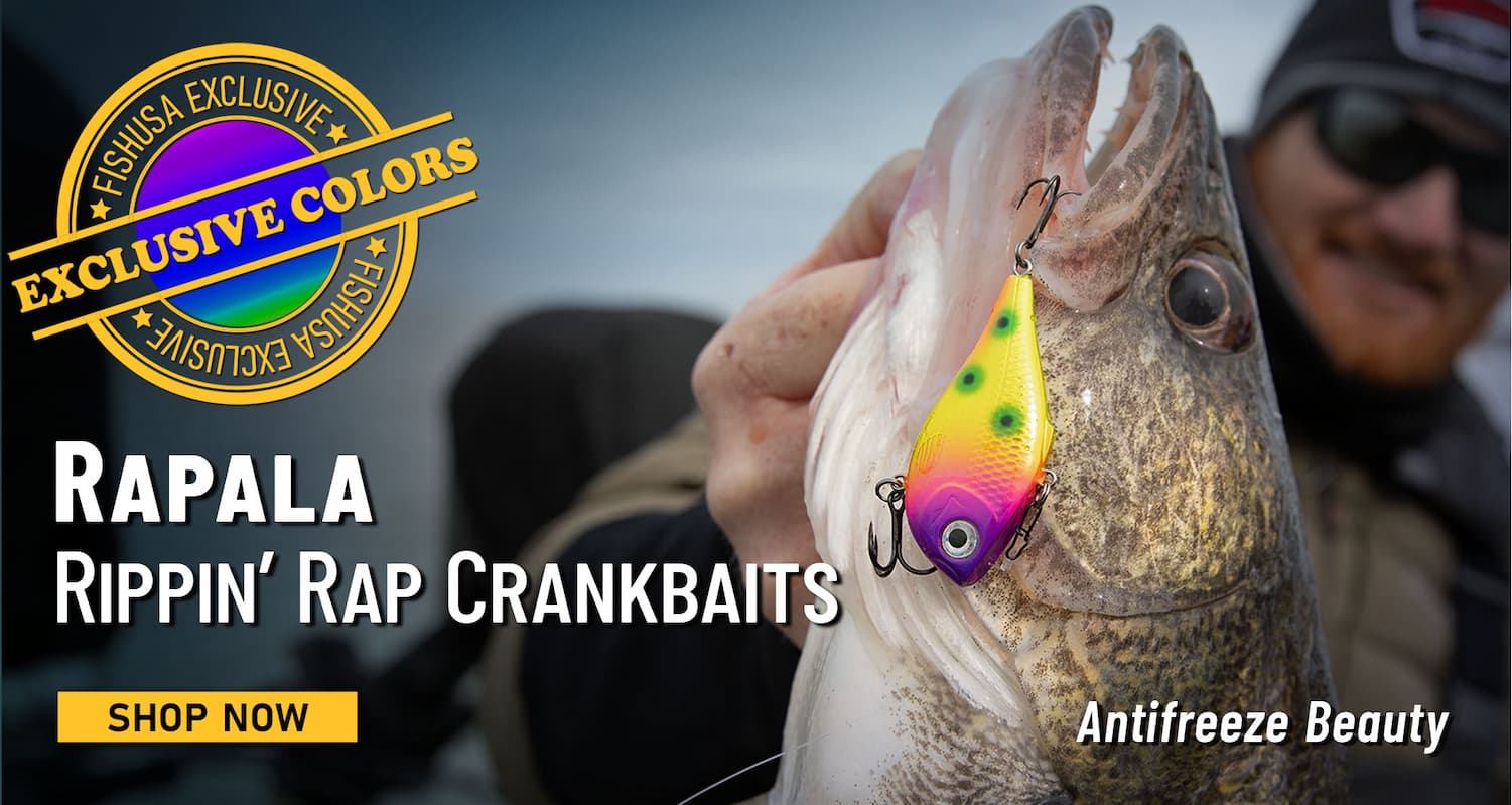 FishUSA Exclusive Colors Rapala Rippin' Rap Crankbaits Antifreeze Beauty Shop Now
