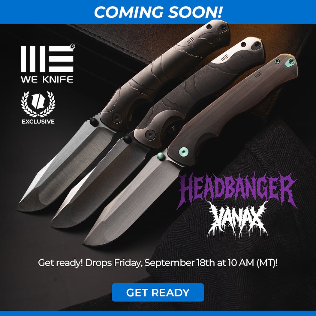 Coming Soon: WE Knife HEADBANGER Vanax