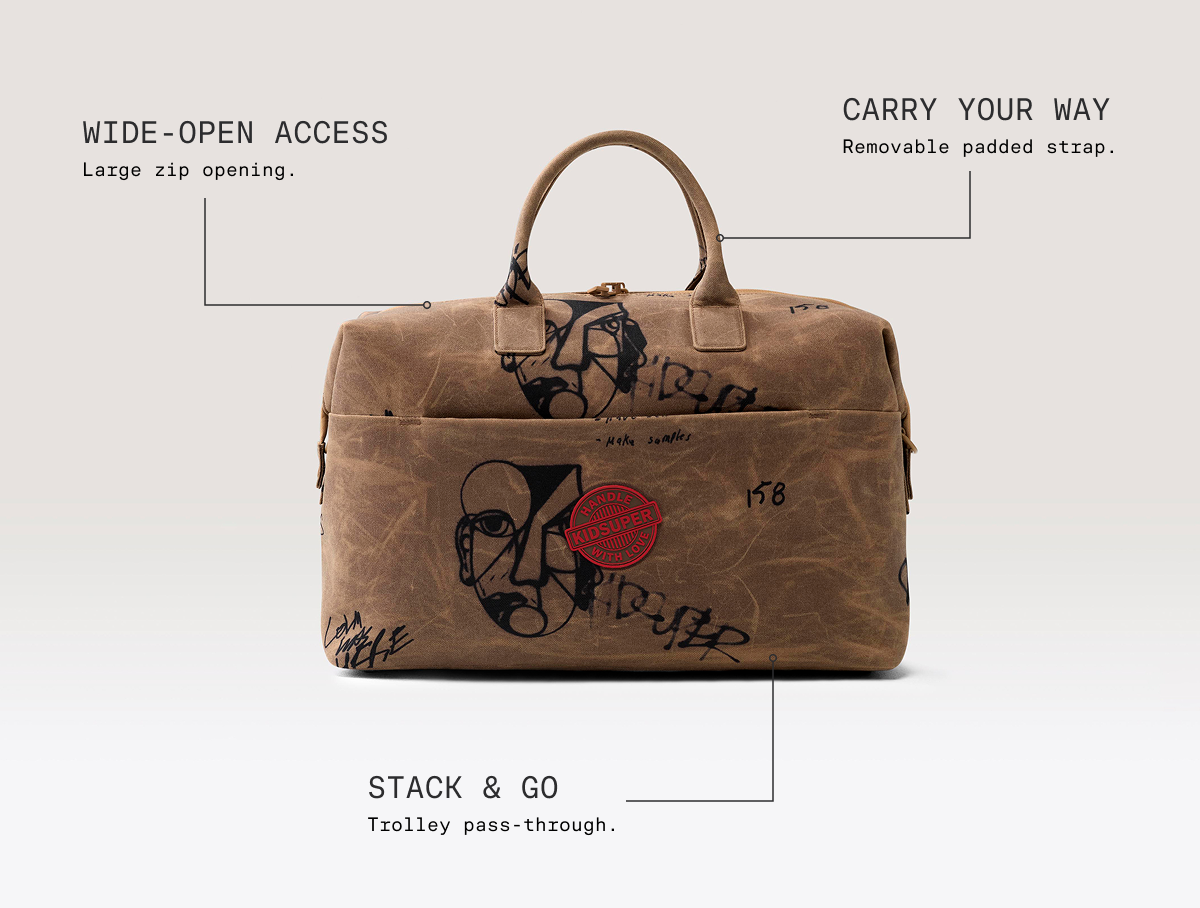 The Catchall Duffle - Shop KidSuper x BÉIS Collection