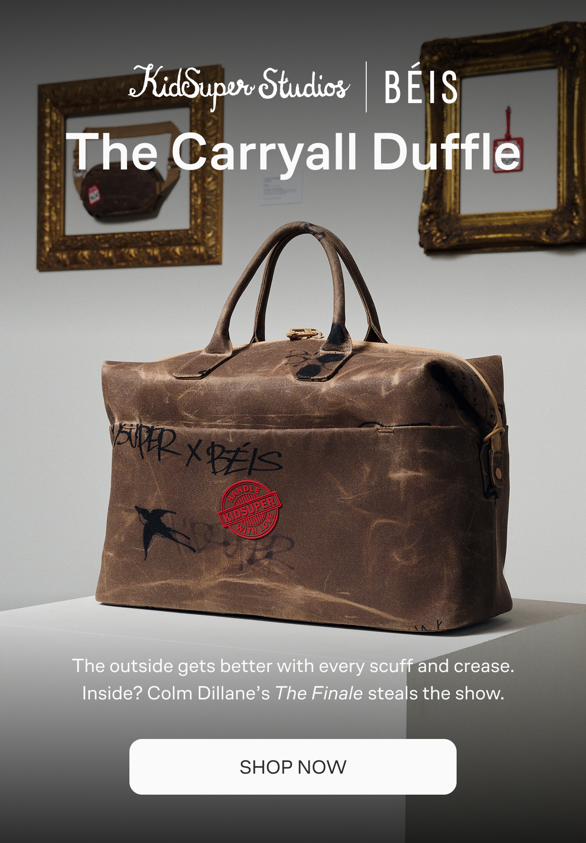 The Carryall Duffle - Shop KidSuper x BÉIS Collection