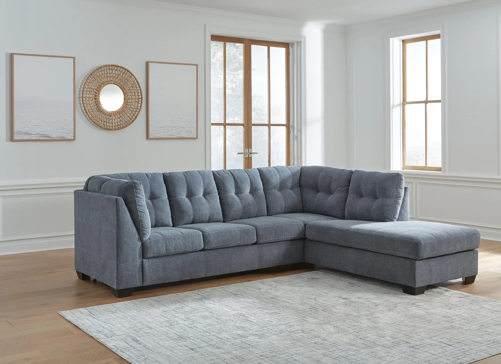 Signature Design by Ashley® Marleton 2-Piece Sectional with Chaise