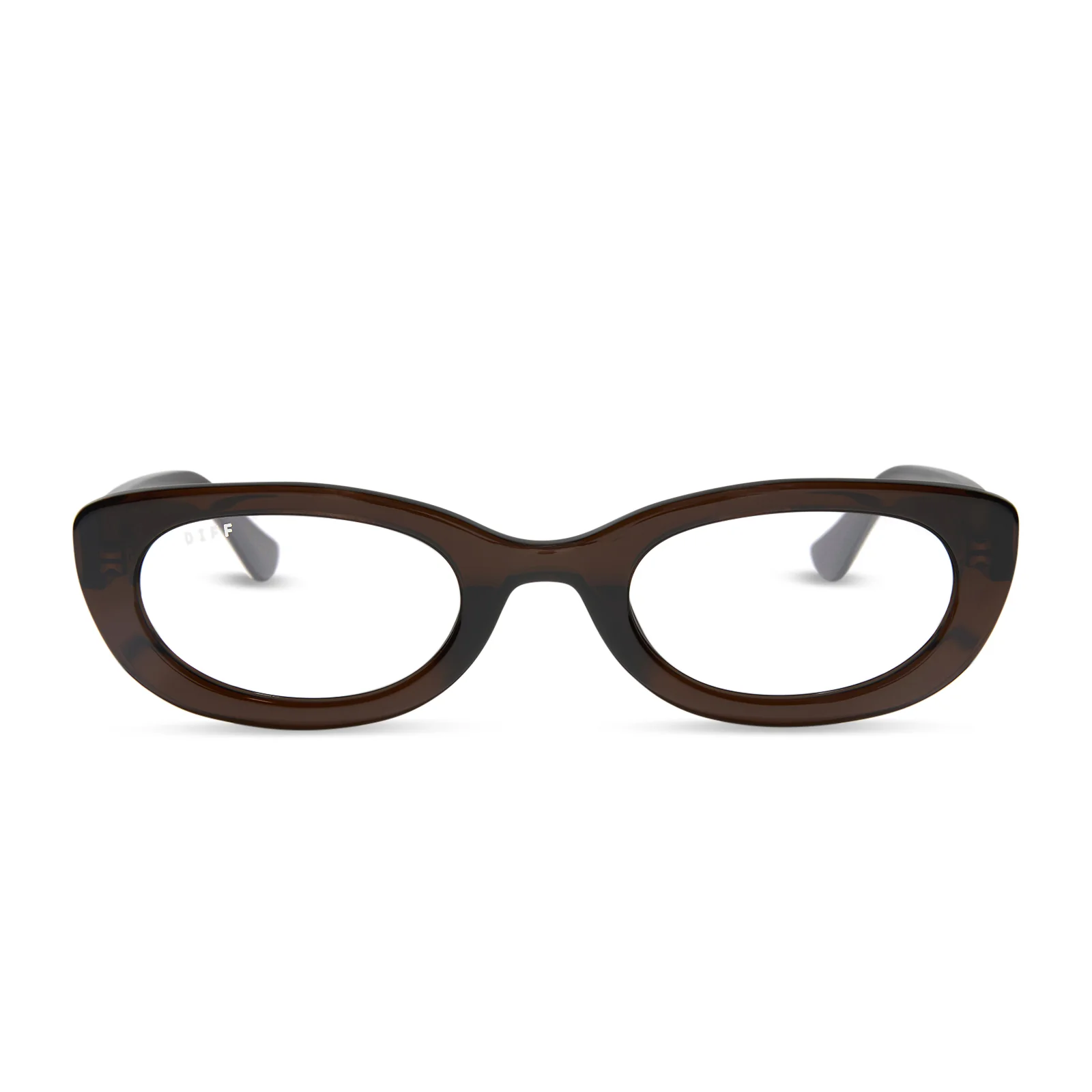 Image of RAYA - CHOCOLATE CRYSTAL + GLASSES