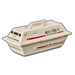Le Creuset Star Trek Galileo Shuttlecraft Rectangular Casserole Covered Dish, 1.6L